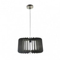 Distribuidor - Lâmpadas Diversas | Colgantes Rustica | COLGANTE EBANO 1XE27 MADERA CAFE REGX40X40 CM Ref: 156494002